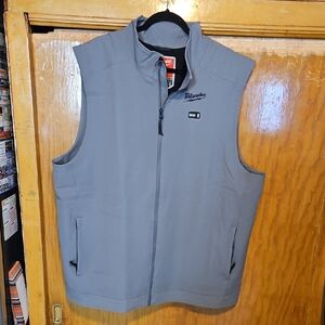 Milwaukee Gray Heated Zip-Up Vest